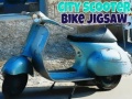 Hry City Scooter Bike Jigsaw