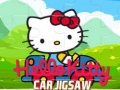 Hry Hello Kitty Car Jigsaw