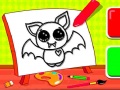 Hry Easy Kids Coloring Bat