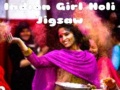 Hry Indian Girl Holi Jigsaw