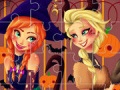 Hry Princess Halloween Jigsaw