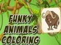 Hry Funky Animals Coloring