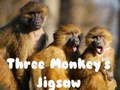 Hry Three Monkey's Jigsaw