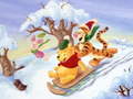 Hry Winnie the Pooh Christmas Jigsaw Puzzle 2