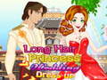 Hry Long Hair Princess Wedding Dress up