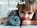 Hry Hare Baby Girl Jigsaw
