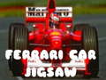 Hry Ferrari Car Jigsaw