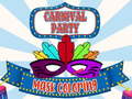 Hry Carnival Party Mask Coloring