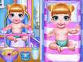 Hry Twins Lovely Bathing Time