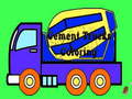 Hry Cement Trucks Coloring