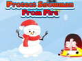 Hry Protect Snowman From Fire