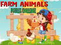 Hry Farm Animals Puzzles Challenge