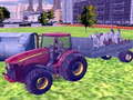 Hry 3D city tractor garbage sim