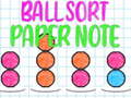 Hry Ball Sort Paper Note