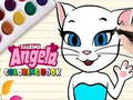 Hry Talking Angela Coloring Book