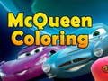 Hry McQueen Coloring