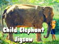 Hry Child Elephant Jigsaw