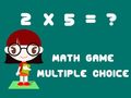 Hry Math Game Multiple Choice