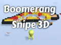 Hry Boomerang Snipe 3D