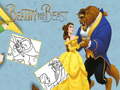 Hry Beauty & the Beast Coloring Book