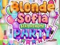 Hry Blonde Sofia Stay at Home Party