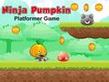 Hry Ninja Pumpkin Platformer Game