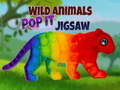 Hry Wild Animals Pop It Jigsaw