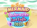 Hry Mermaid Underwater Sand Castle Deco