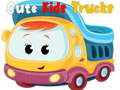 Hry Cute Kids Trucks Jigsaw
