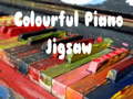 Hry Colourful Piano Jigsaw