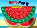 Hry Fruits Pop It Jigsaw