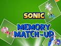 Hry Sonic Memory Match Up