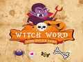 Hry Witch Word Halloween Puzzel Game