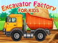 Hry Excavator Factory For Kids