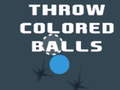 Hry Throw Colored Balls