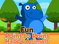 Hry Fun Point to Point Happy Animals