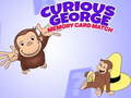 Hry Curious George Memory Card Match