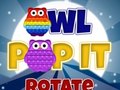 Hry Owl Pop It Rotate