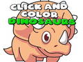Hry Click And Color Dinosaurs