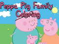 Hry Peppa Pig Family Coloring