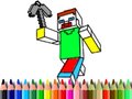 Hry Back to School: Minecraft Coloring