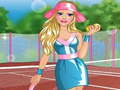 Hry Barbie Tennis Dress