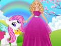 Hry Barbie and Pony Dressup