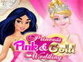 Hry Princess Pink And Gold Wedding