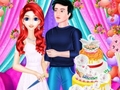 Hry Mermaid Girl Wedding Cooking Cake