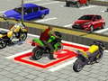 Hry Superhero City Bike Parking Game 3D