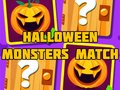 Hry Halloween Monsters Match