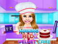 Hry Making Red Velvet Cake