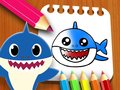 Hry Baby Shark Coloring Book