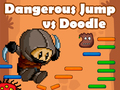 Hry Dangerous Jump vs Doodle Jump